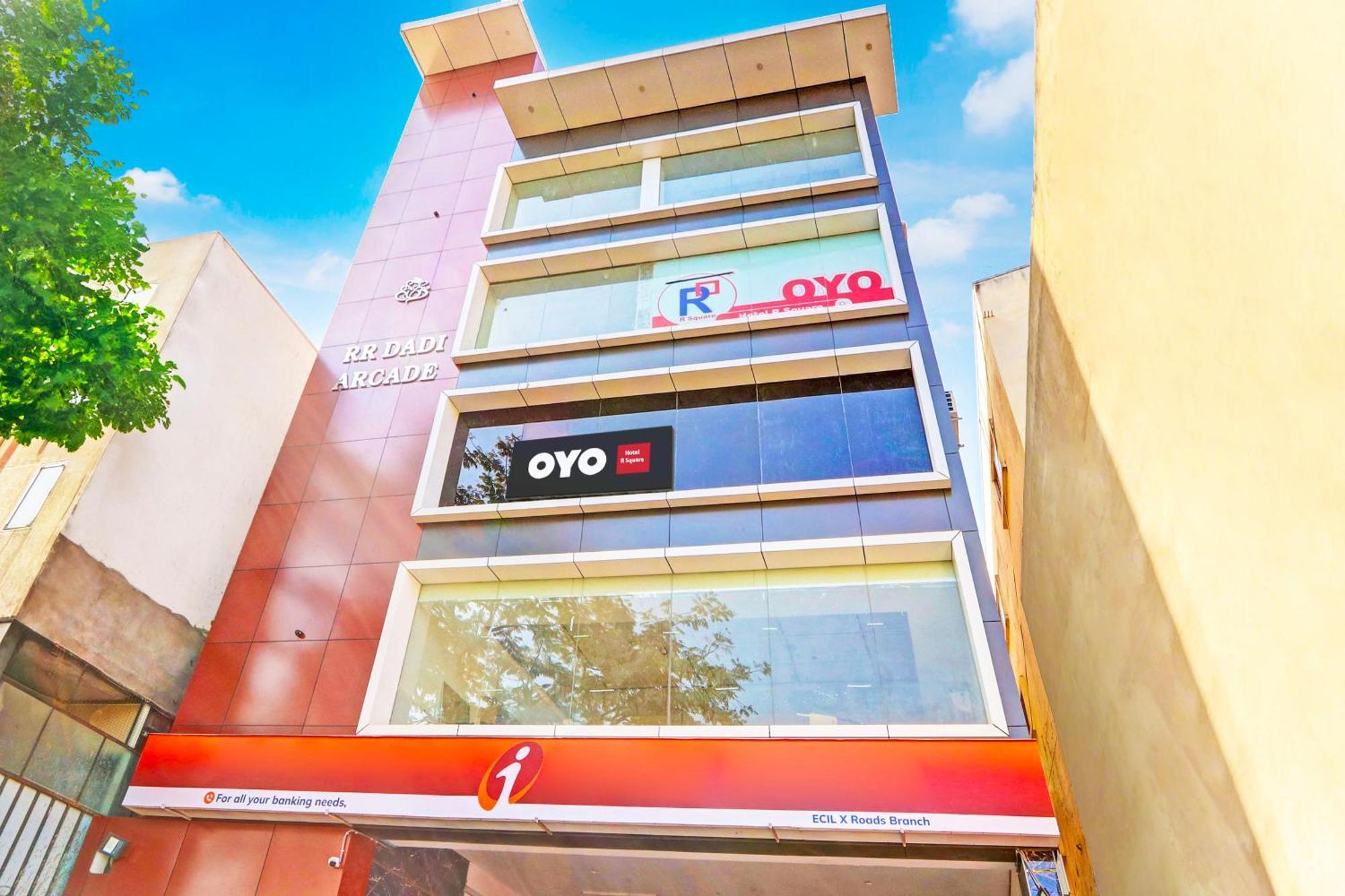 Hotel O R Square Hyderabad Exterior foto